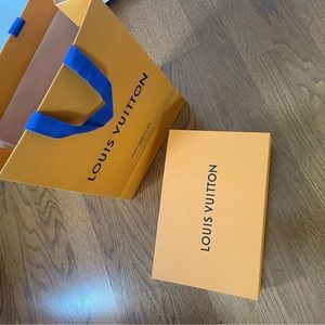 Louis Vuitton small box and bag